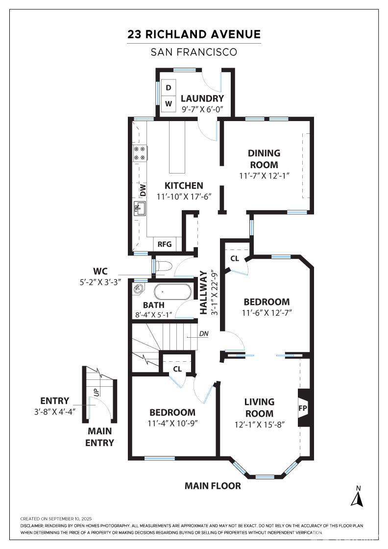 Detail Gallery Image 59 of 59 For 23 Richland Ave, San Francisco,  CA 94110 - 2 Beds | 1 Baths