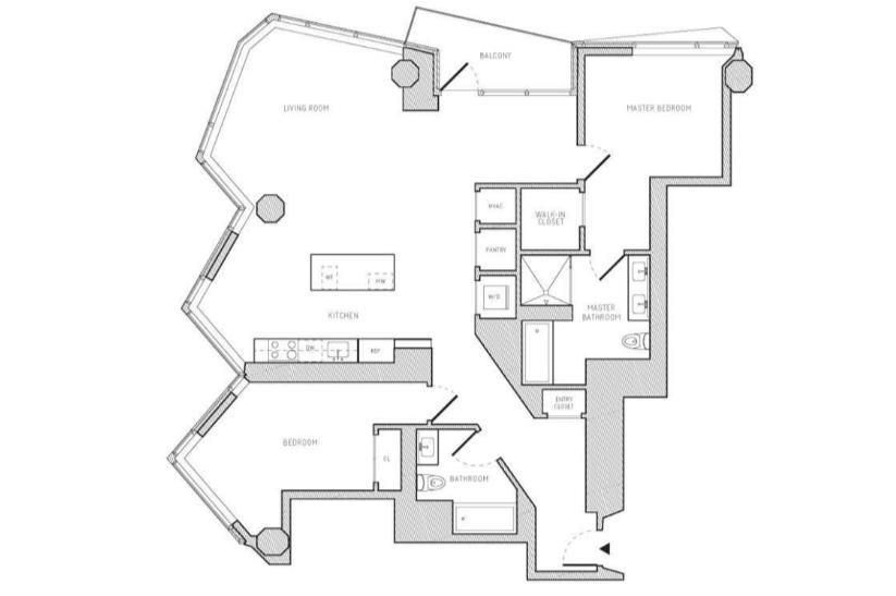 Detail Gallery Image 22 of 41 For 280 Spear St 18a,  San Francisco,  CA 94105 - 2 Beds | 2 Baths
