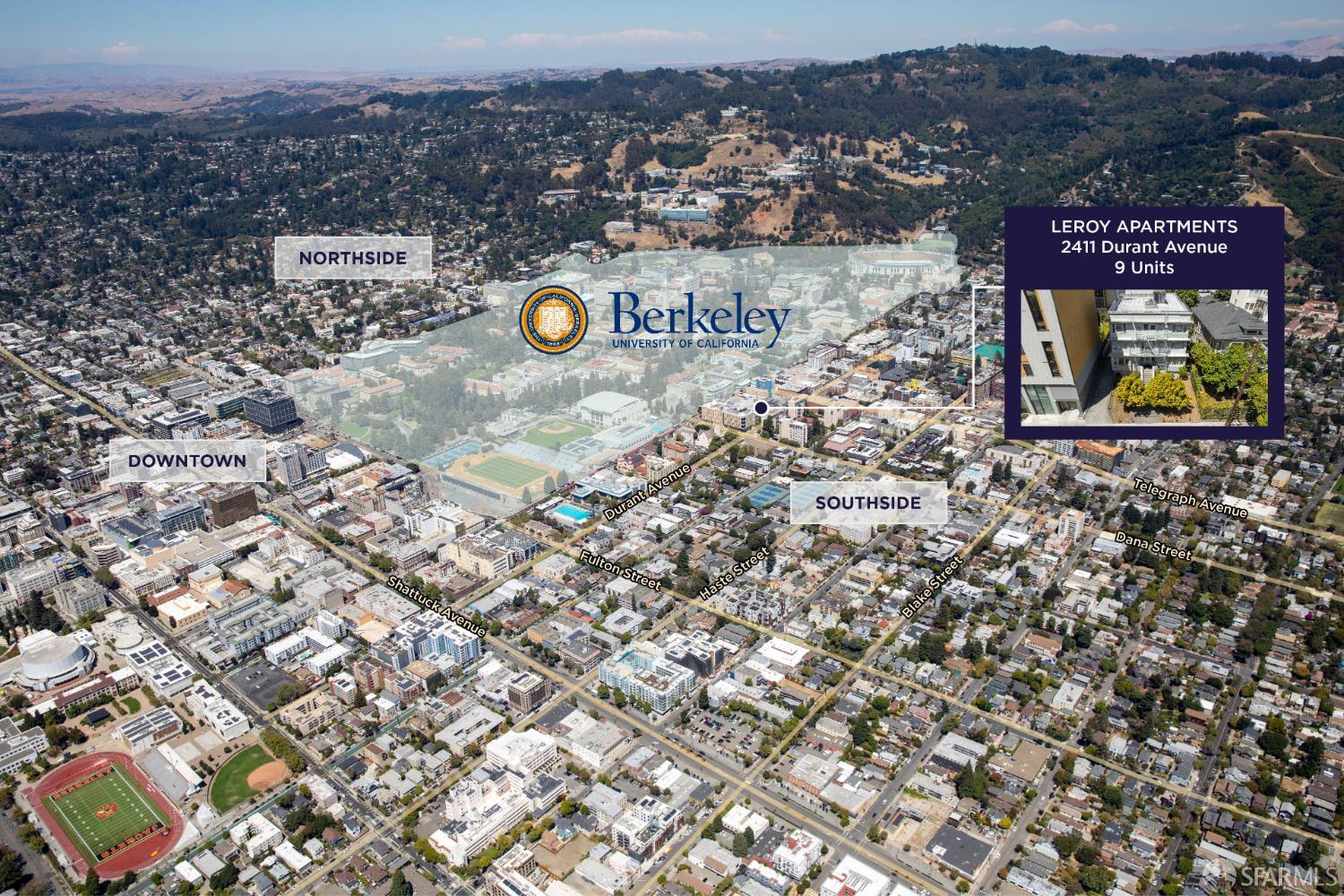 Detail Gallery Image 4 of 24 For 2411 Durant Ave, Berkeley,  CA 94704 - – Beds | – Baths