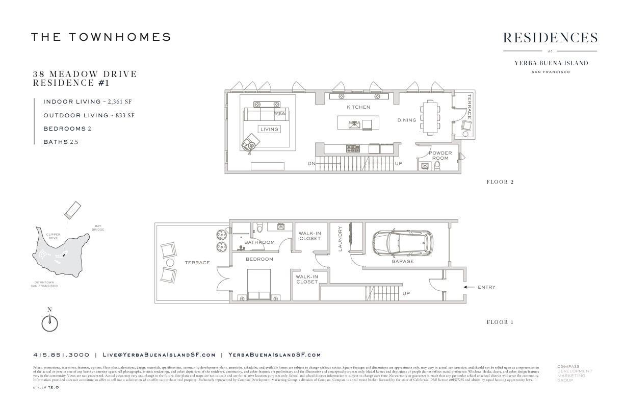 Detail Gallery Image 22 of 52 For 38 Meadow Dr #1,  San Francisco,  CA 94130 - 2 Beds | 2/1 Baths