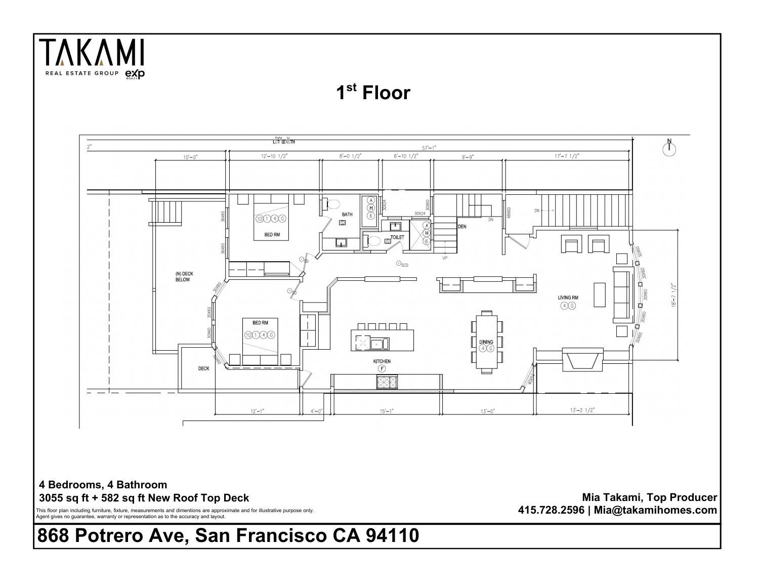 Detail Gallery Image 52 of 75 For 868 Potrero Ave, San Francisco,  CA 94110 - 4 Beds | 4 Baths