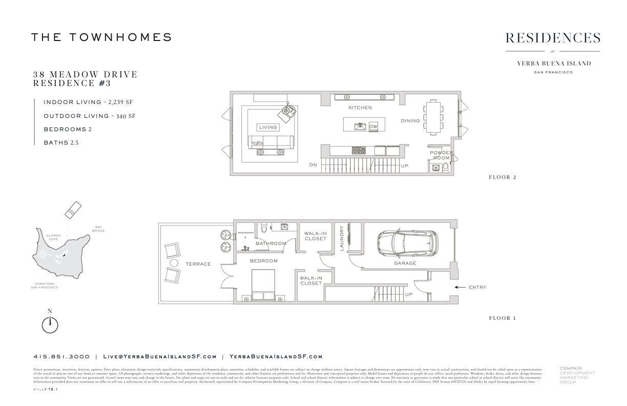 Detail Gallery Image 23 of 52 For 38 Meadow Dr #1,  San Francisco,  CA 94130 - 2 Beds | 2/1 Baths