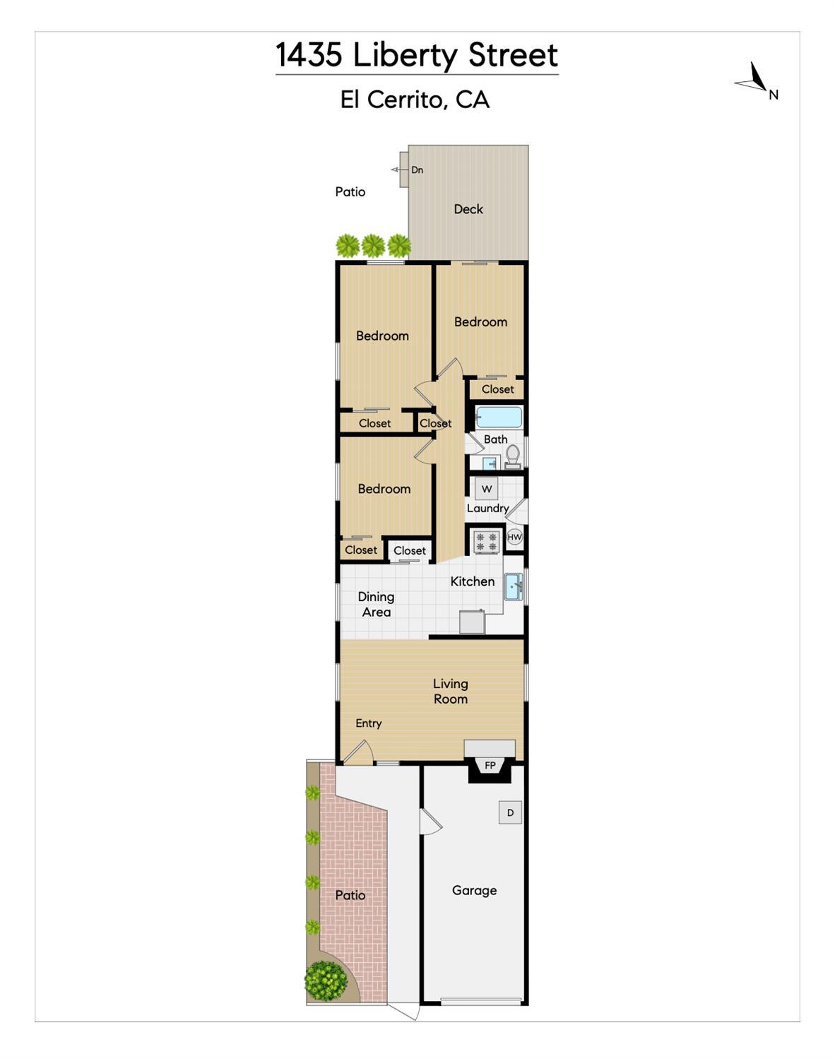 Detail Gallery Image 29 of 29 For 1435 Liberty St, El Cerrito,  CA 94530 - 3 Beds | 1 Baths