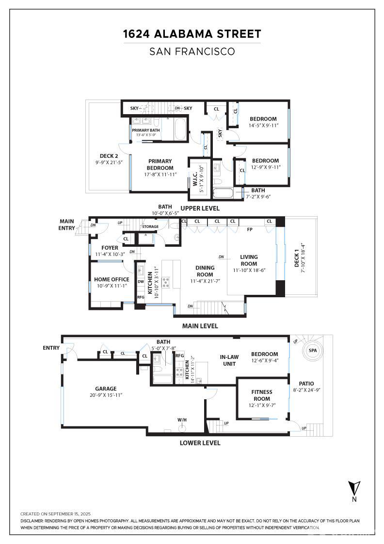 Detail Gallery Image 72 of 72 For 1624 Alabama St, San Francisco,  CA 94110 - 4 Beds | 3/1 Baths