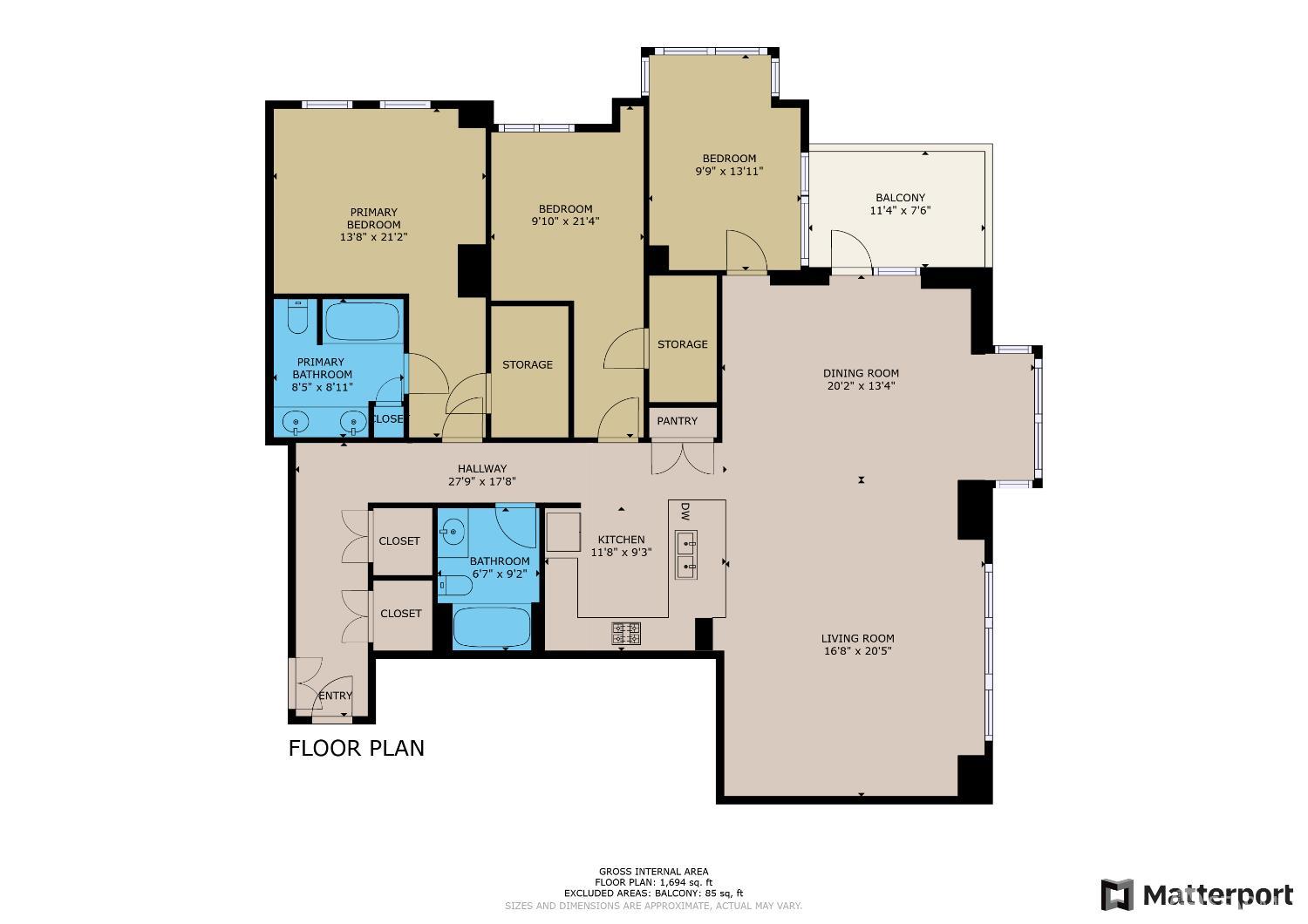 Detail Gallery Image 8 of 53 For 325 China Basin St #416,  San Francisco,  CA 94158 - 2 Beds | 2 Baths