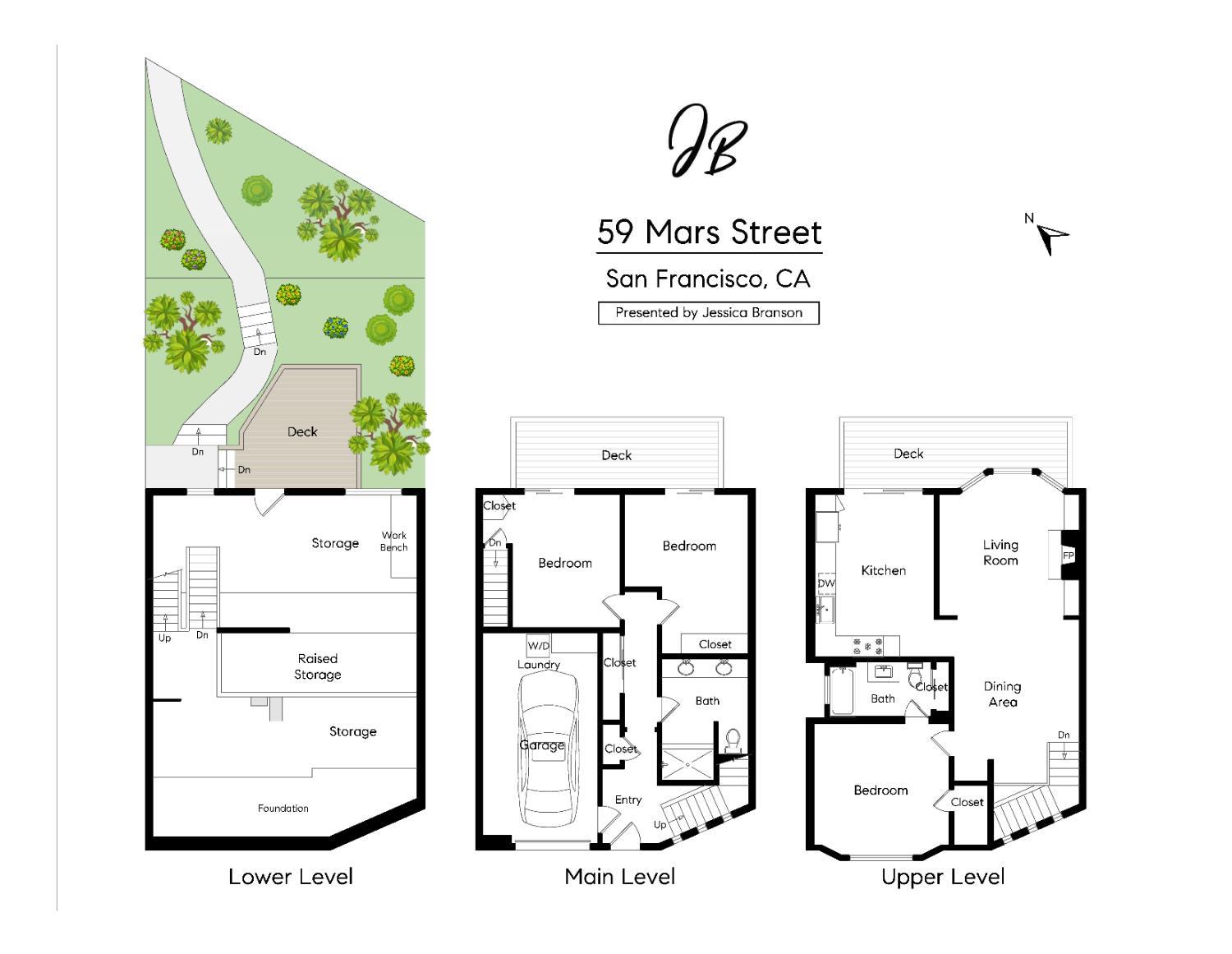 Detail Gallery Image 91 of 97 For 59 Mars St, San Francisco,  CA 94114 - 3 Beds | 2 Baths