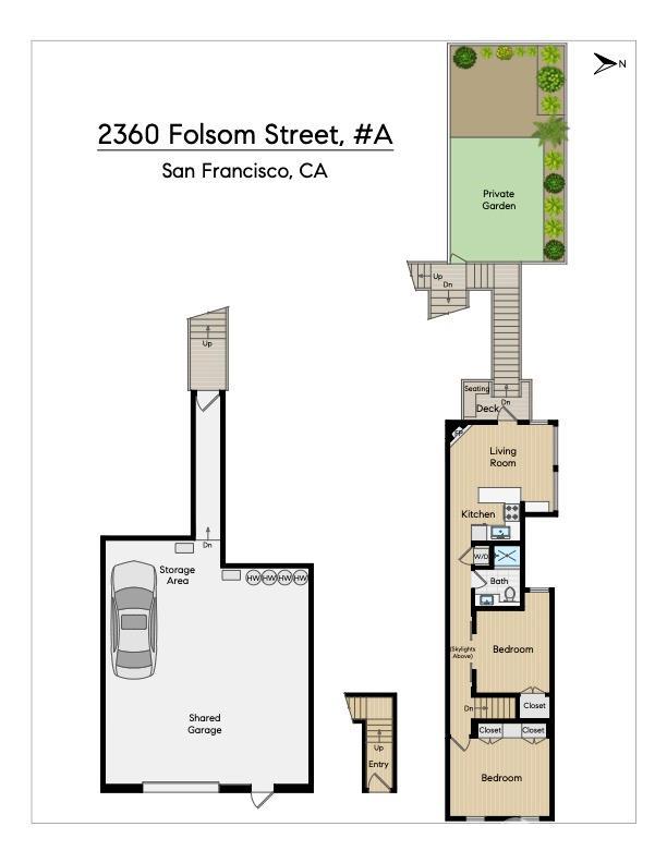 Detail Gallery Image 47 of 47 For 2360 Folsom St a,  San Francisco,  CA 94110 - 2 Beds | 1 Baths