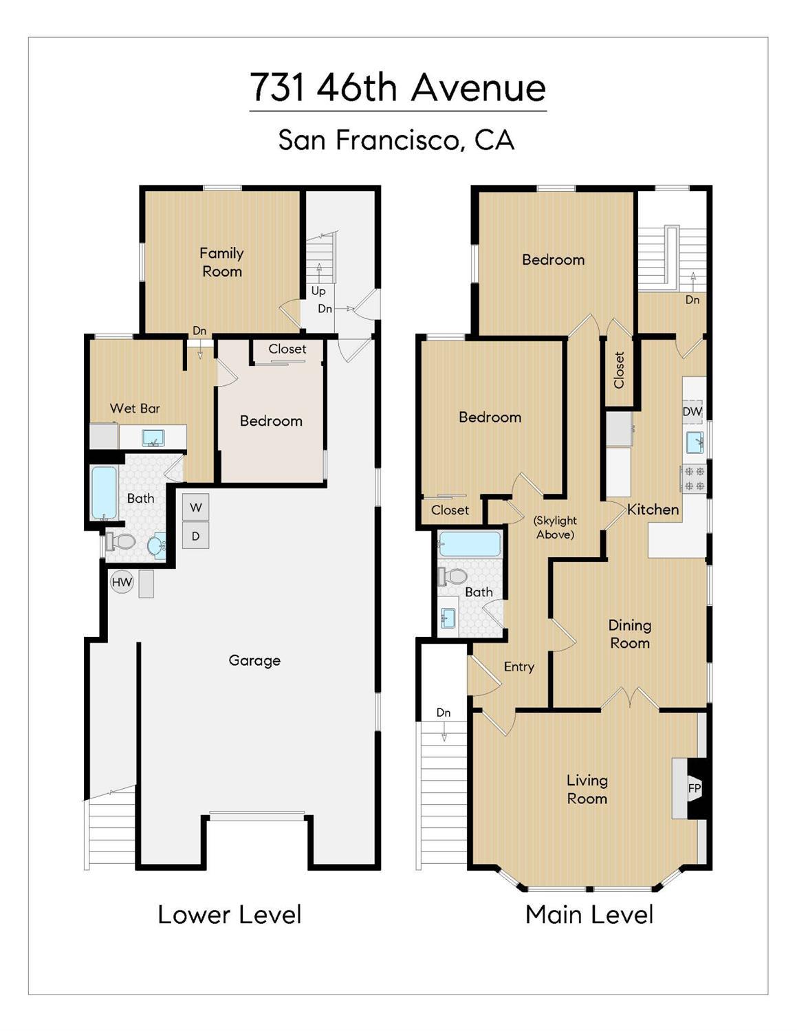 Detail Gallery Image 50 of 50 For 731 46th Ave, San Francisco,  CA 94121 - 3 Beds | 2 Baths