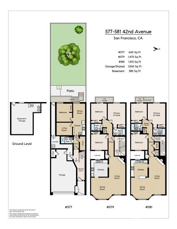 Detail Gallery Image 44 of 46 For 577 42nd Ave, San Francisco,  CA 94121 - – Beds | – Baths