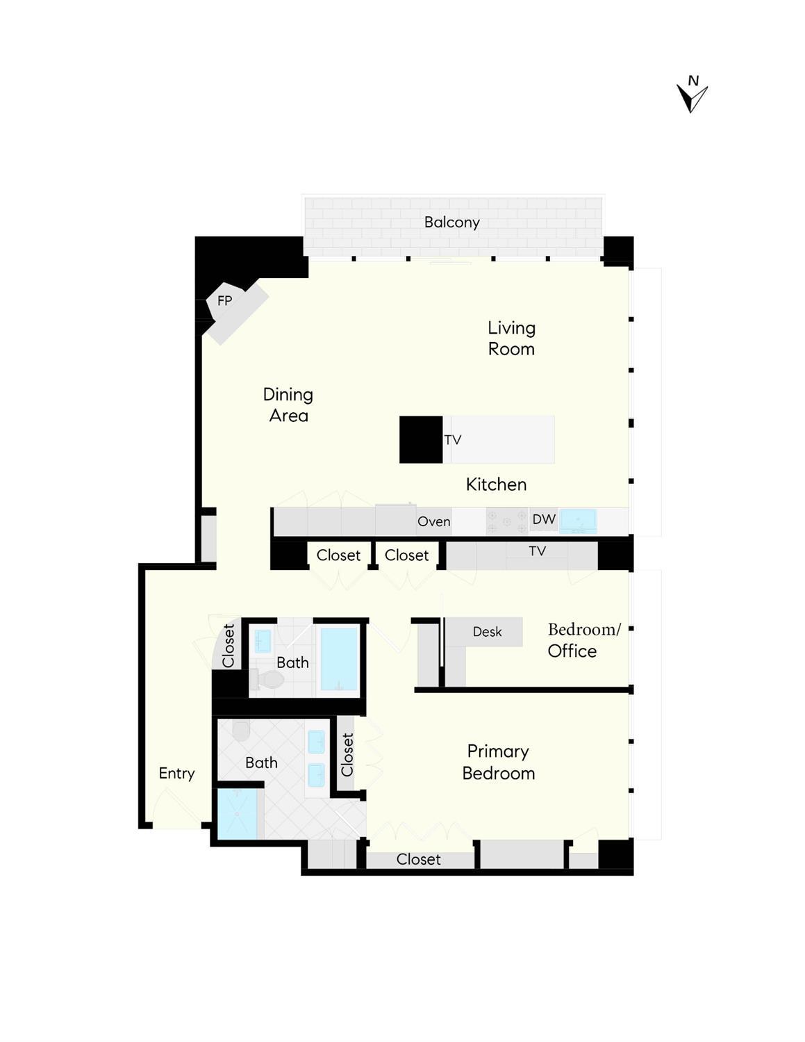 Detail Gallery Image 46 of 46 For 1750 Taylor St #2202,  San Francisco,  CA 94133 - 2 Beds | 2 Baths