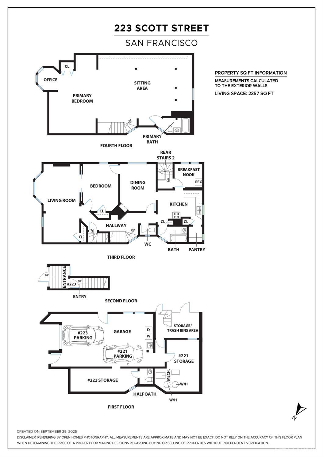 Detail Gallery Image 27 of 27 For 223 Scott St, San Francisco,  CA 94117 - 2 Beds | 2/1 Baths