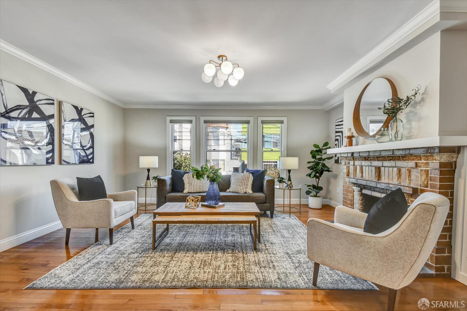 Detail Gallery Image 8 of 62 For 1258 York St, San Francisco,  CA 94110 - 3 Beds | 2/1 Baths