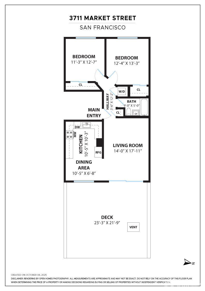 Detail Gallery Image 24 of 40 For 3711 Market St #2,  San Francisco,  CA 94131 - 2 Beds | 1 Baths