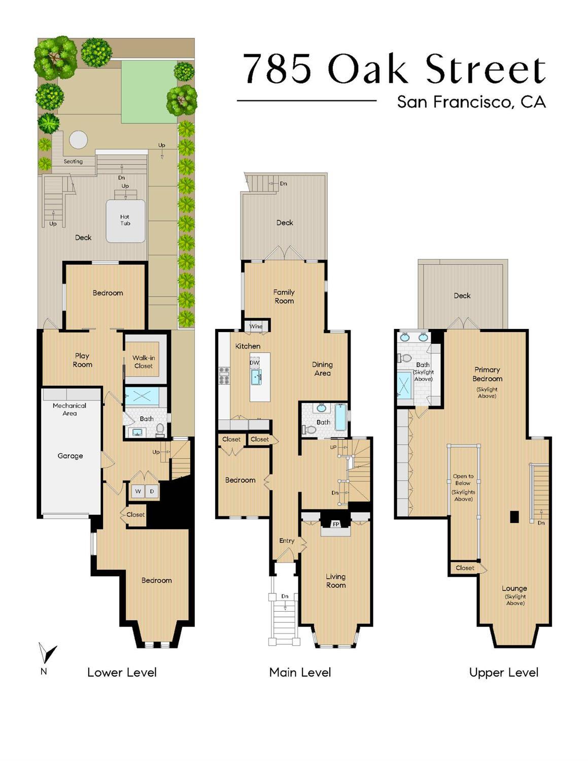 Detail Gallery Image 26 of 26 For 785 Oak St, San Francisco,  CA 94117 - 4 Beds | 3 Baths