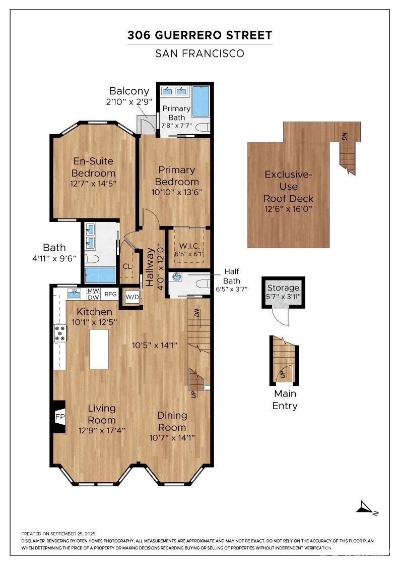 Detail Gallery Image 55 of 55 For 306 Guerrero St, San Francisco,  CA 94103 - 2 Beds | 2/1 Baths