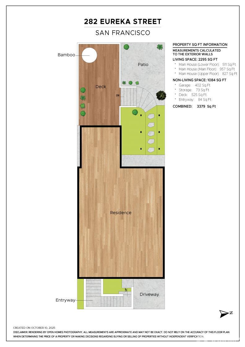 Detail Gallery Image 44 of 44 For 282 Eureka St, San Francisco,  CA 94114 - 4 Beds | 2/1 Baths