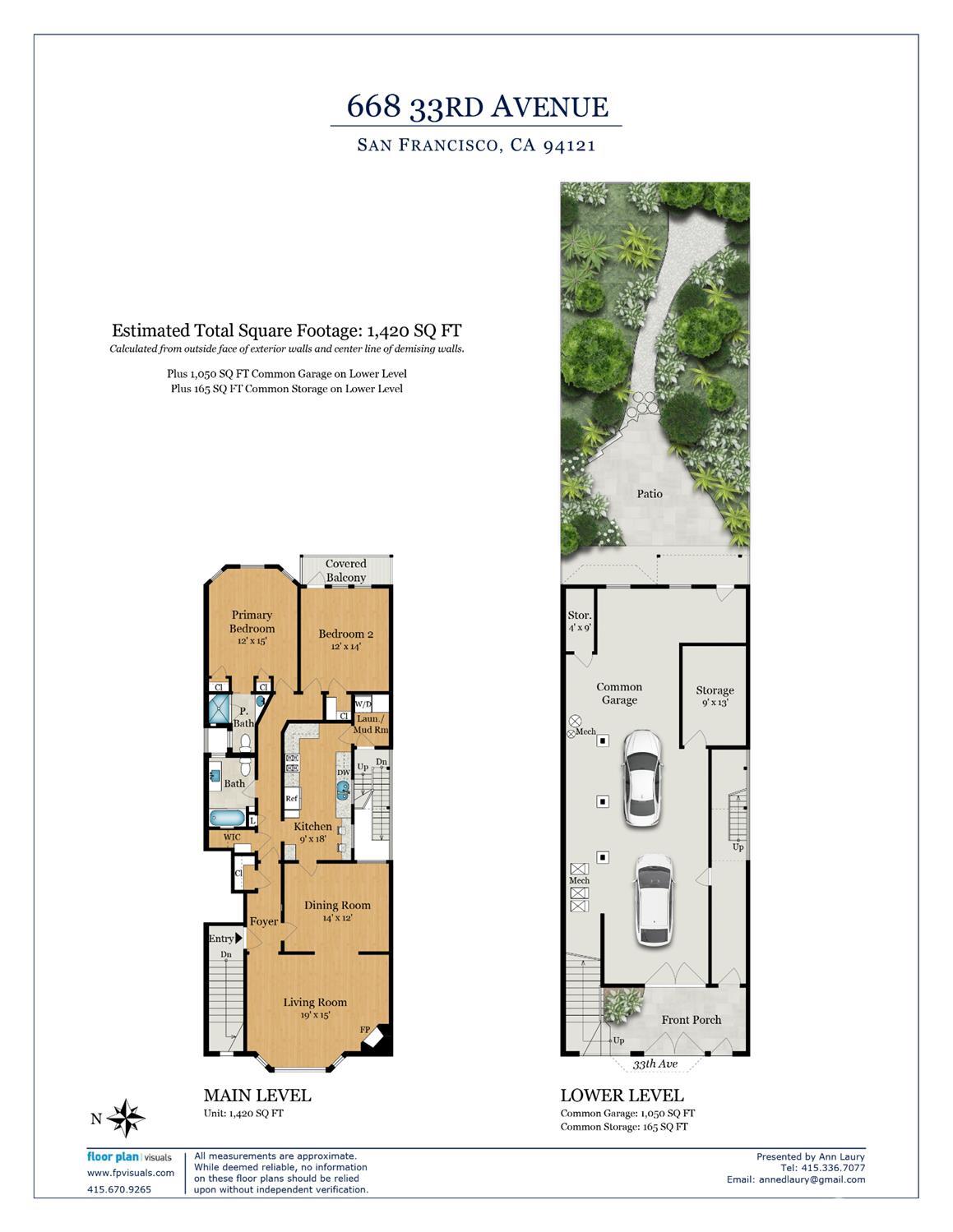 Detail Gallery Image 36 of 36 For 668 33rd Ave, San Francisco,  CA 94121 - 2 Beds | 2 Baths