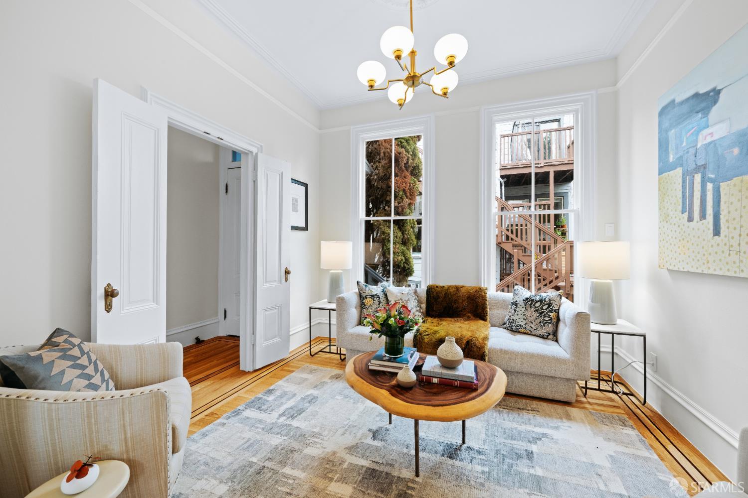 Detail Gallery Image 4 of 59 For 309 Steiner St #D,  San Francisco,  CA 94117 - 3 Beds | 1/1 Baths