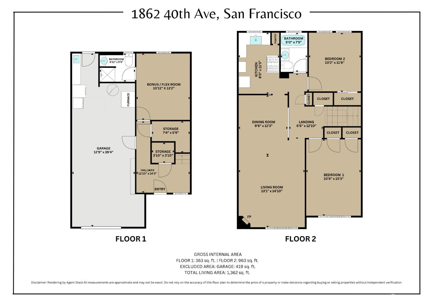 Detail Gallery Image 42 of 42 For 1862 40th Ave, San Francisco,  CA 94122 - 3 Beds | 2 Baths