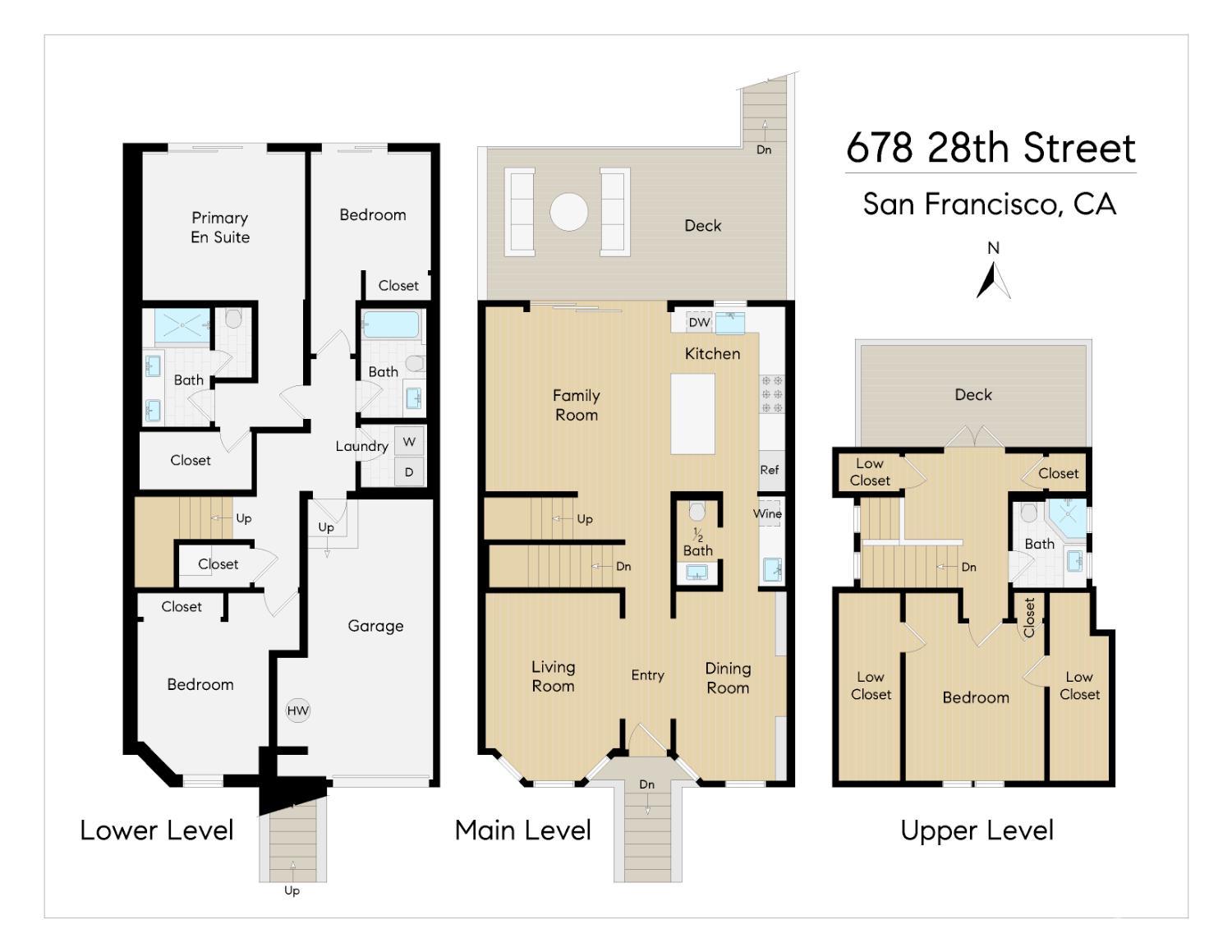 Detail Gallery Image 76 of 83 For 678 28th St, San Francisco,  CA 94131 - 4 Beds | 3/1 Baths