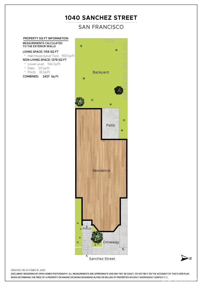 Detail Gallery Image 35 of 35 For 1040 Sanchez St, San Francisco,  CA 94114 - 2 Beds | 1 Baths