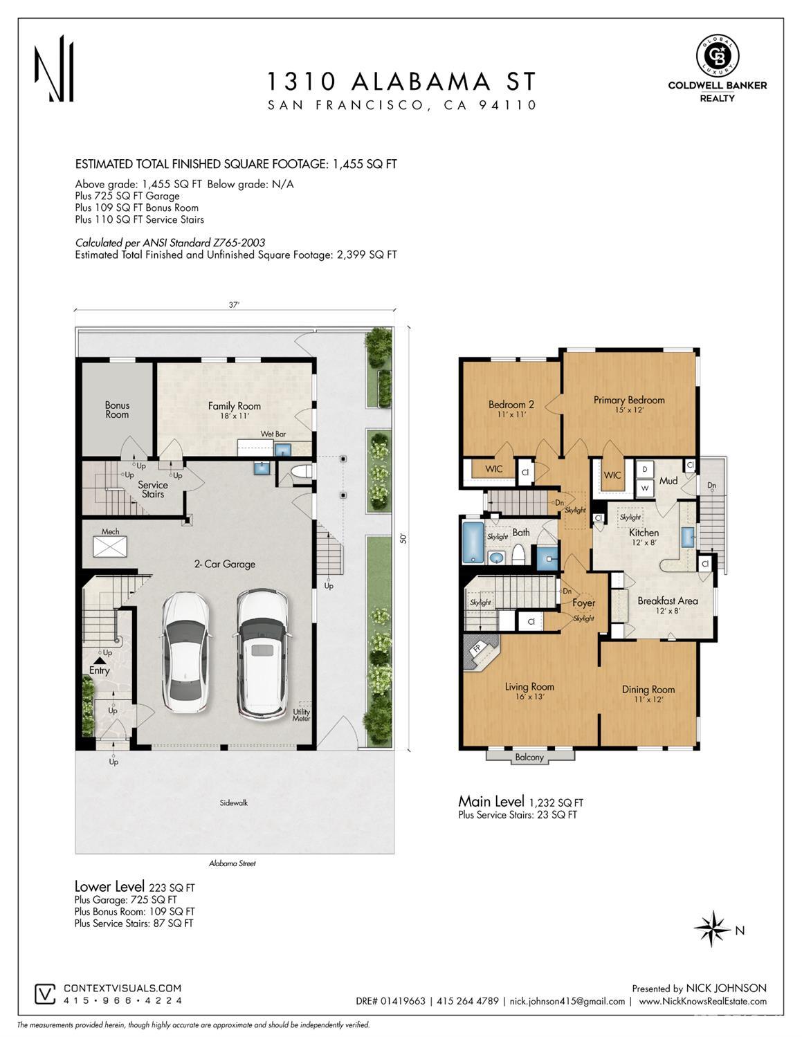 Detail Gallery Image 28 of 28 For 1310 Alabama St, San Francisco,  CA 94110 - 2 Beds | 1 Baths