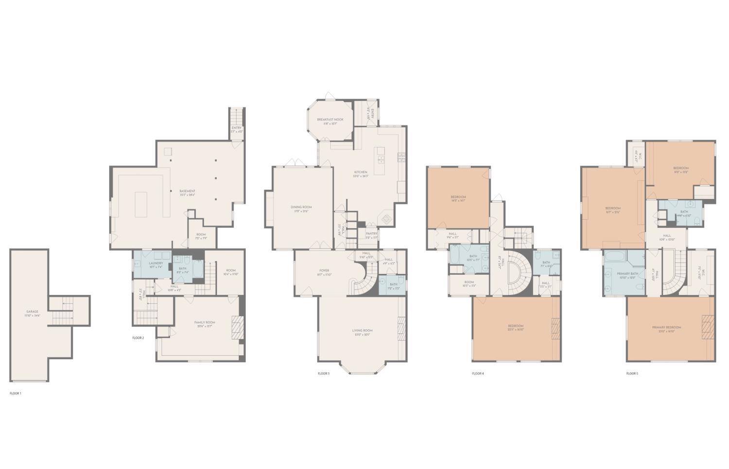 Detail Gallery Image 68 of 74 For 2521 Broadway, San Francisco,  CA 94115 - 7 Beds | 6/1 Baths