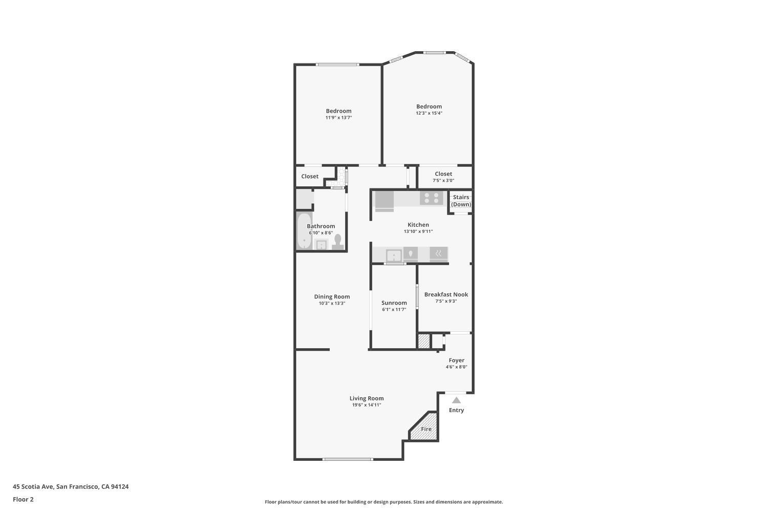 Detail Gallery Image 28 of 30 For 45 Scotia Ave, San Francisco,  CA 94124 - 3 Beds | 2 Baths