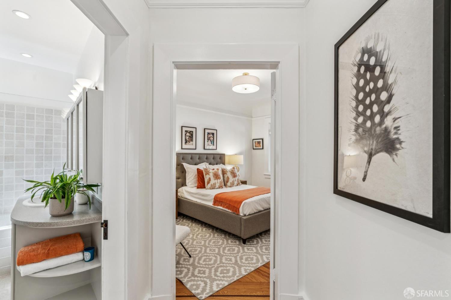 Detail Gallery Image 14 of 19 For 2539 Clay St #1,  San Francisco,  CA 94115 - 2 Beds | 1 Baths