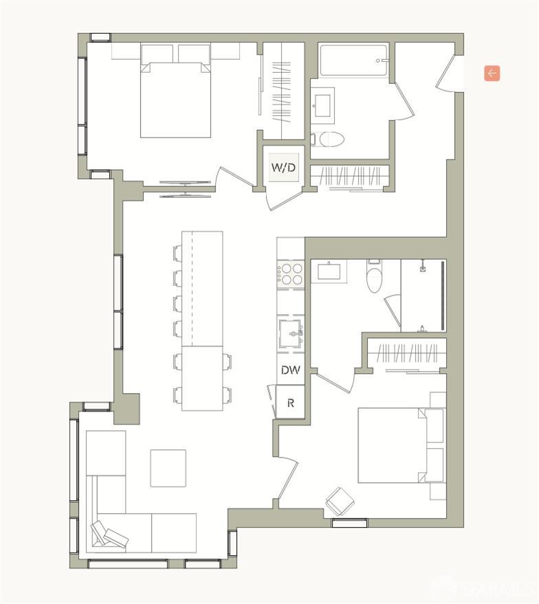 Detail Gallery Image 5 of 5 For 988 Harrison St Cn5,  San Francisco,  CA 94107 - 2 Beds | 2 Baths