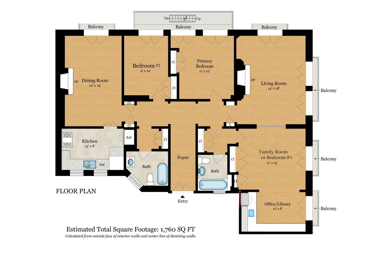 Detail Gallery Image 4 of 87 For 901 Powell St #18,  San Francisco,  CA 94108 - 3 Beds | 2 Baths