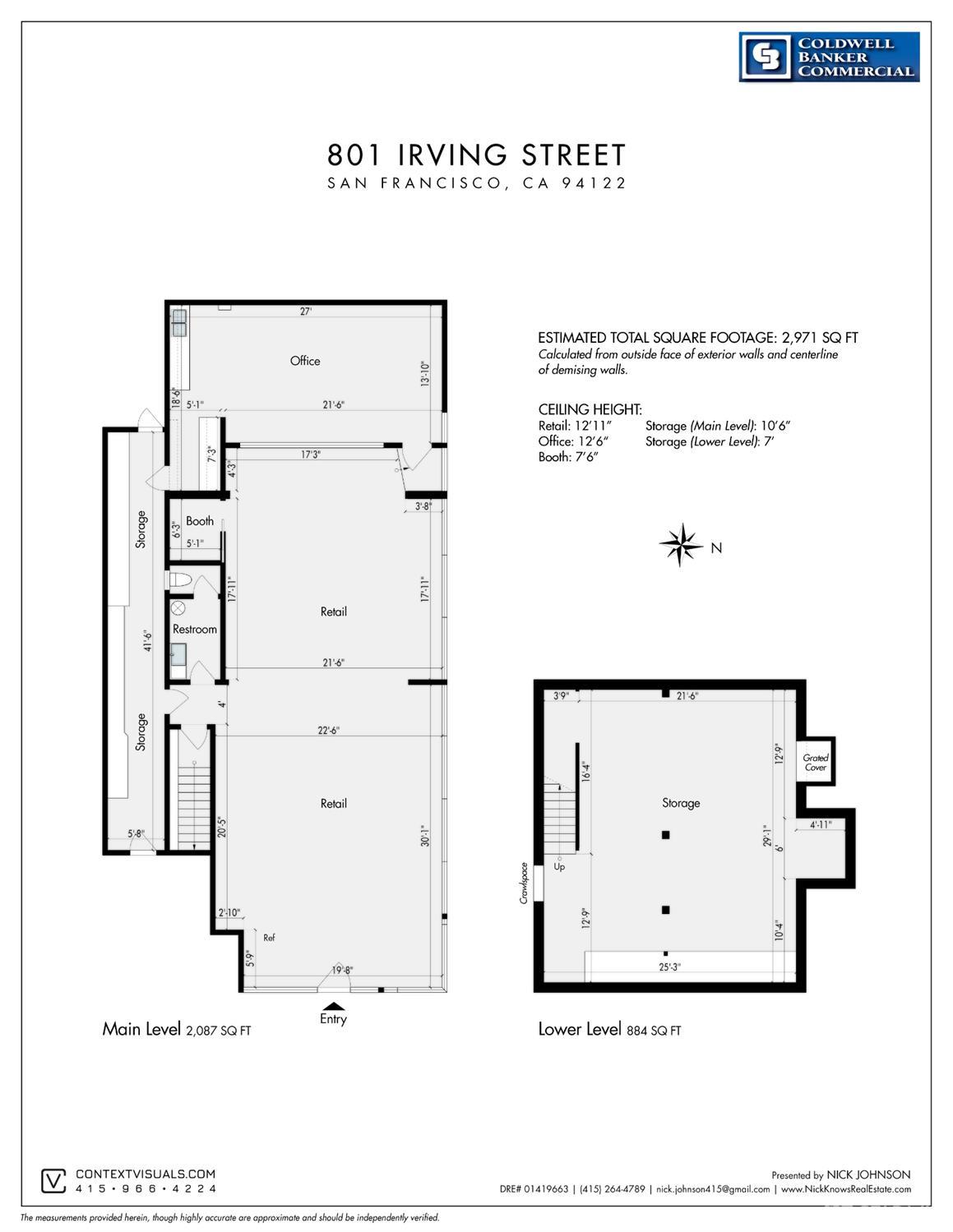 Detail Gallery Image 7 of 7 For 801 Irving St, San Francisco,  CA 94122 - – Beds | – Baths