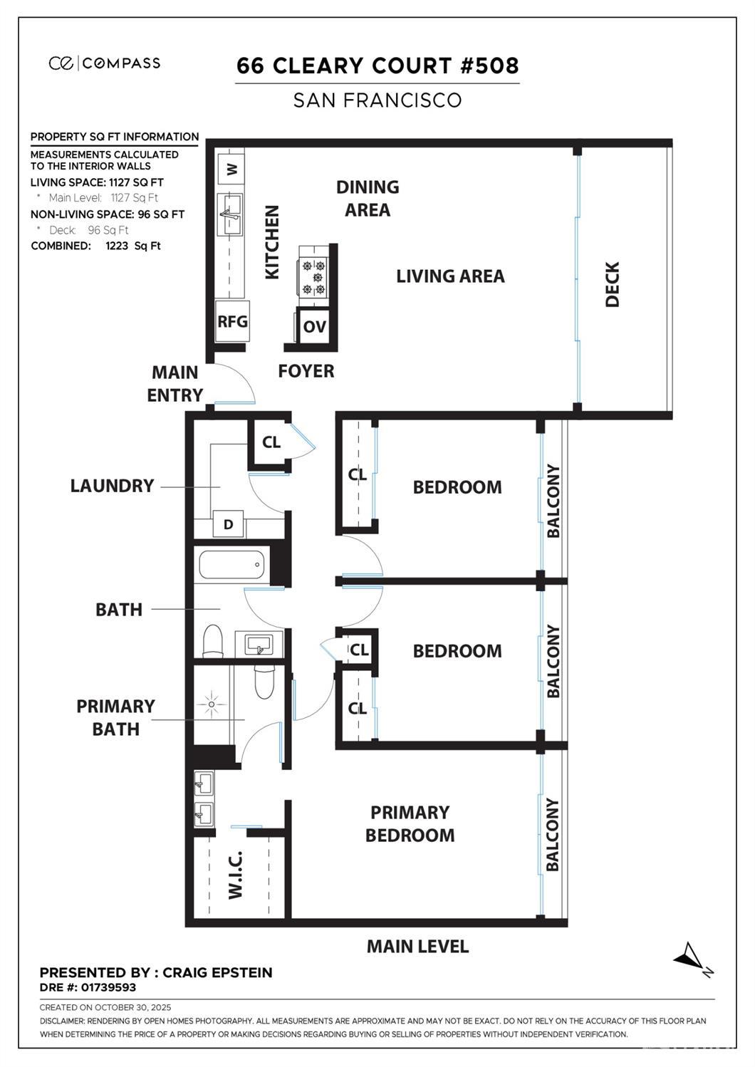Detail Gallery Image 23 of 23 For 66 Cleary Ct #508,  San Francisco,  CA 94109 - 3 Beds | 2 Baths