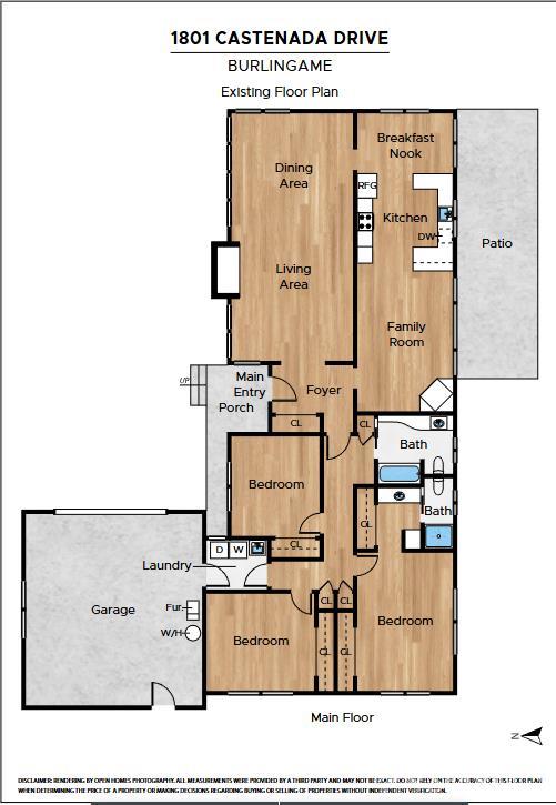 Detail Gallery Image 11 of 13 For 1801 Castenada Dr, Burlingame,  CA 94010 - 3 Beds | 2 Baths