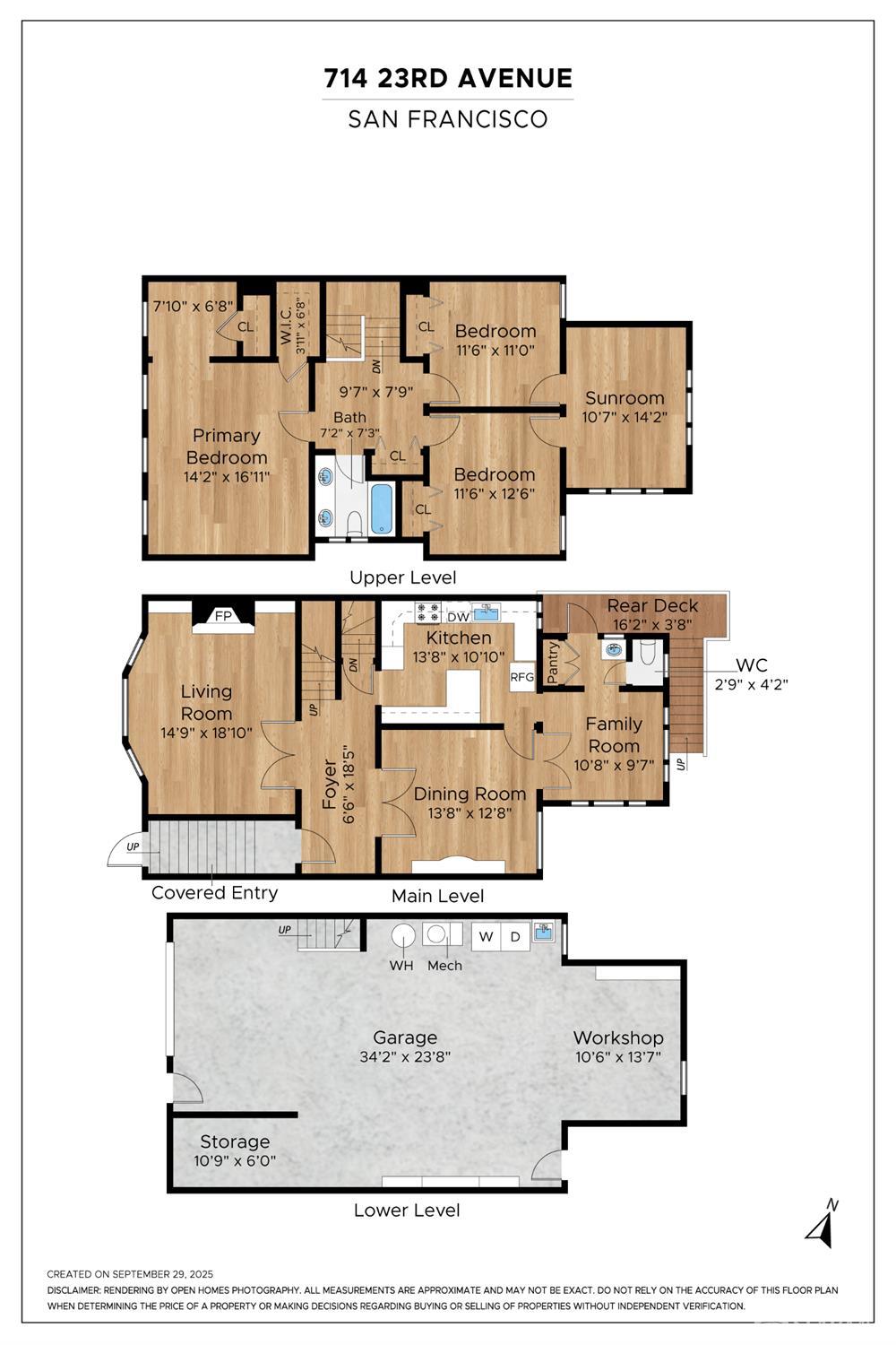 Detail Gallery Image 98 of 98 For 714 23rd Ave, San Francisco,  CA 94121 - 4 Beds | 1/1 Baths