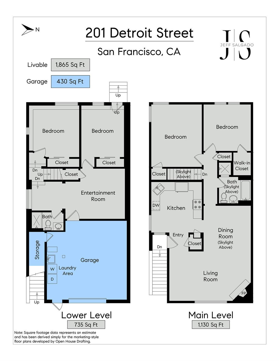 Detail Gallery Image 50 of 89 For 201 Detroit St, San Francisco,  CA 94131 - 4 Beds | 2 Baths