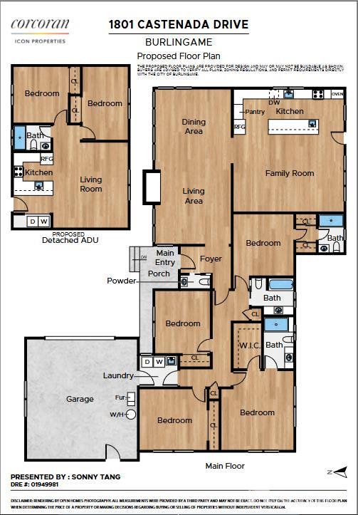 Detail Gallery Image 12 of 13 For 1801 Castenada Dr, Burlingame,  CA 94010 - 3 Beds | 2 Baths