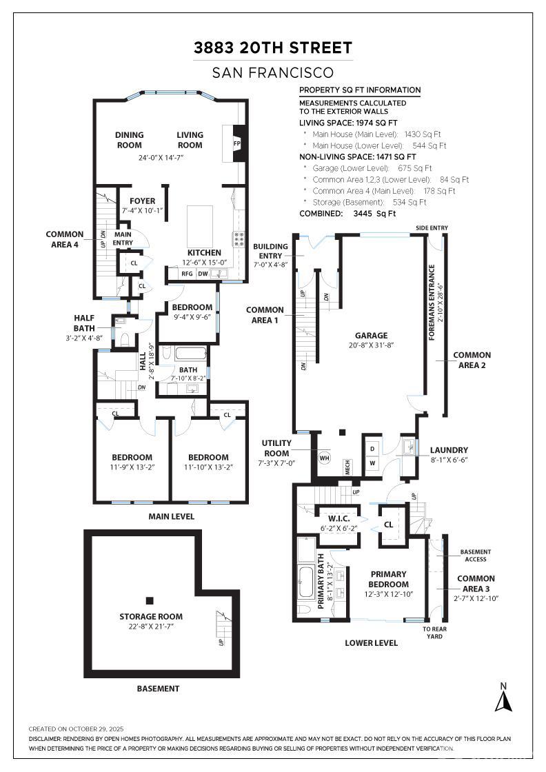 Detail Gallery Image 56 of 56 For 3883 20th St, San Francisco,  CA 94114 - 4 Beds | 2/1 Baths