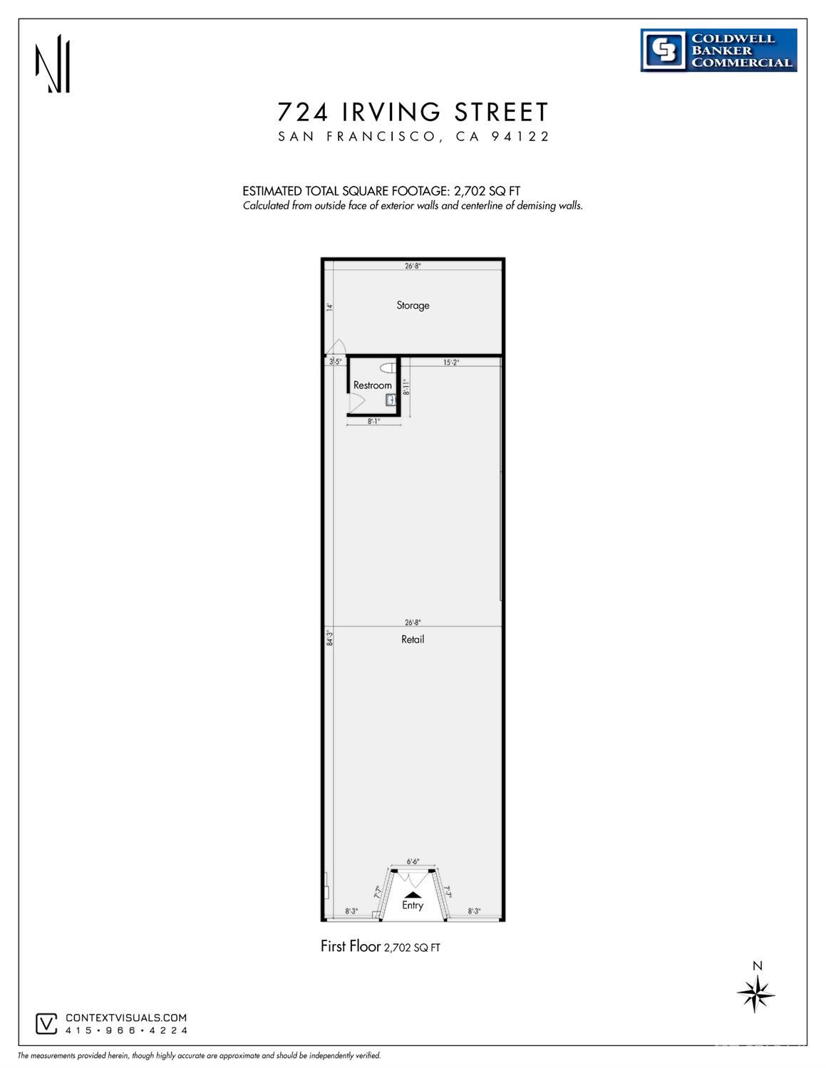 Detail Gallery Image 12 of 12 For 724 Irving St, San Francisco,  CA 94109 - – Beds | – Baths