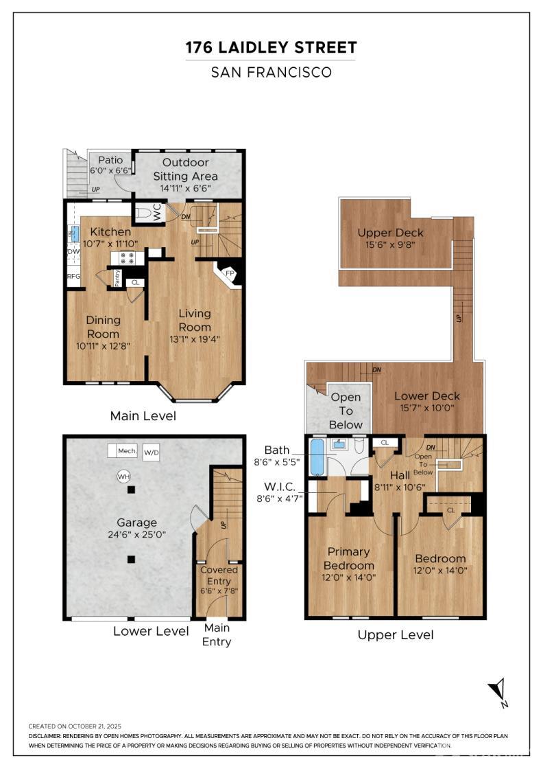 Detail Gallery Image 74 of 74 For 176 Laidley St, San Francisco,  CA 94131 - 2 Beds | 1/1 Baths