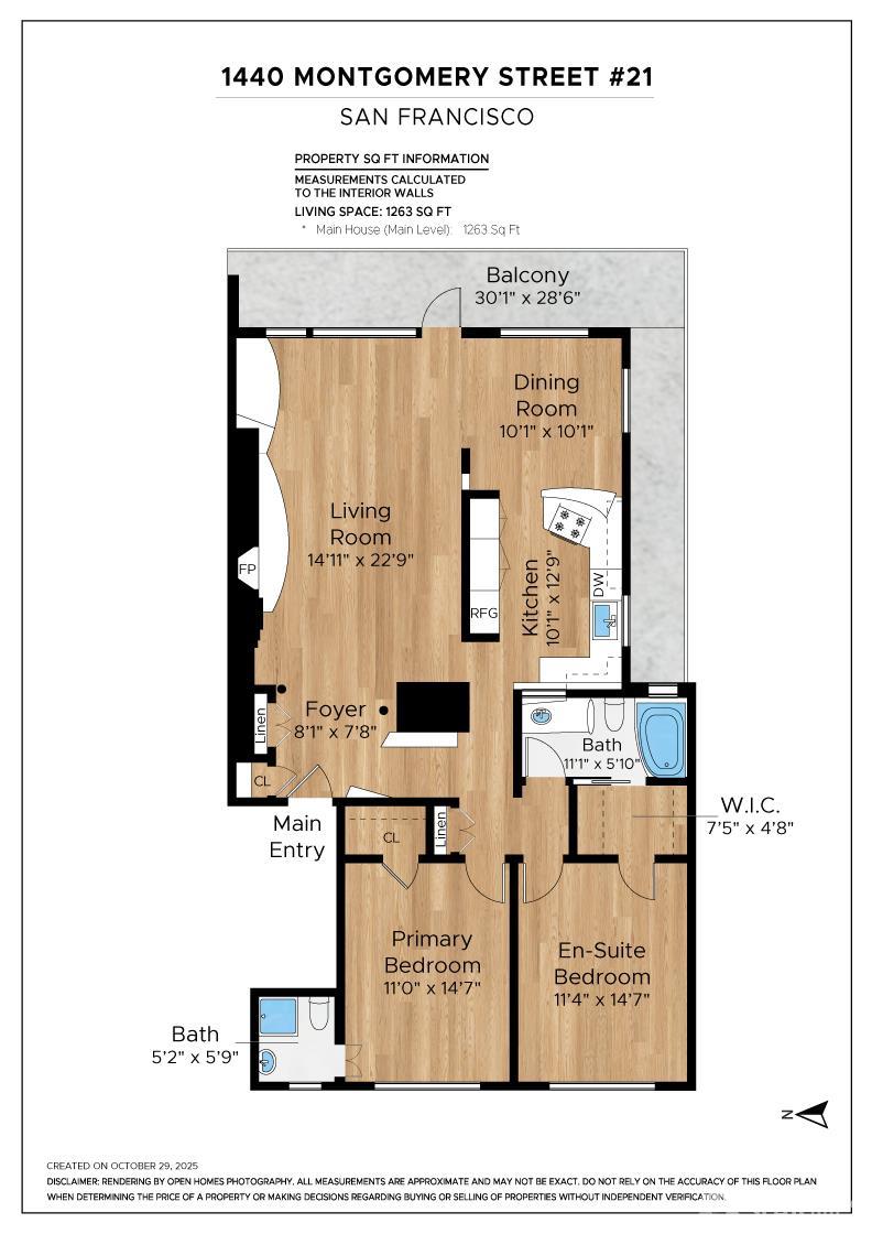 Detail Gallery Image 15 of 16 For 1440 Montgomery St #21,  San Francisco,  CA 94133 - 2 Beds | 2 Baths