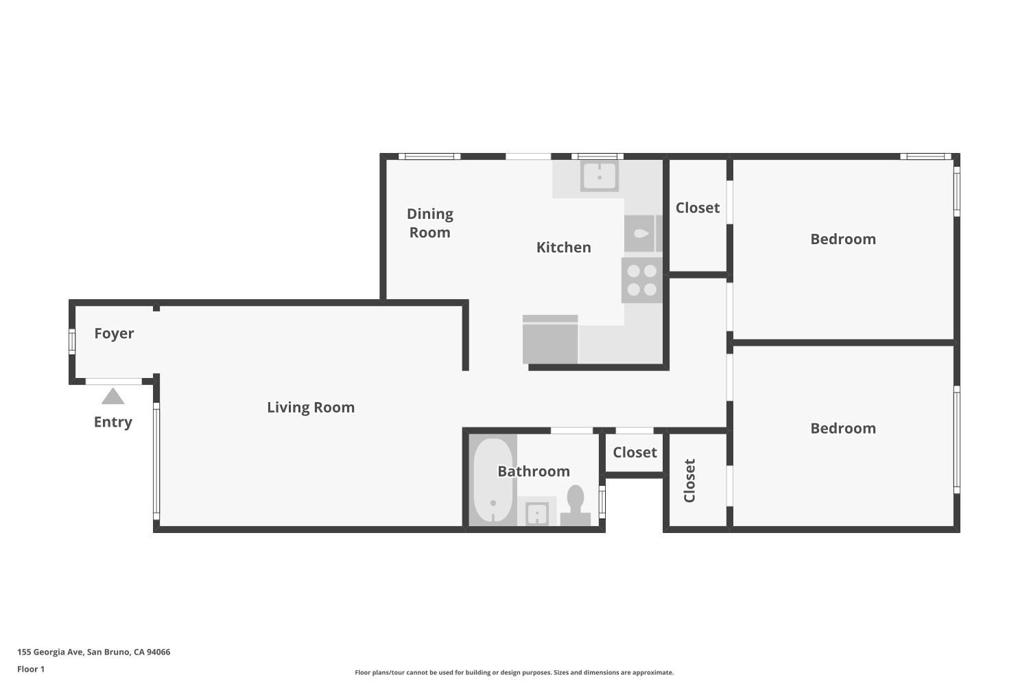 Detail Gallery Image 27 of 27 For 155 Georgia Ave, San Bruno,  CA 94066 - 2 Beds | 1 Baths