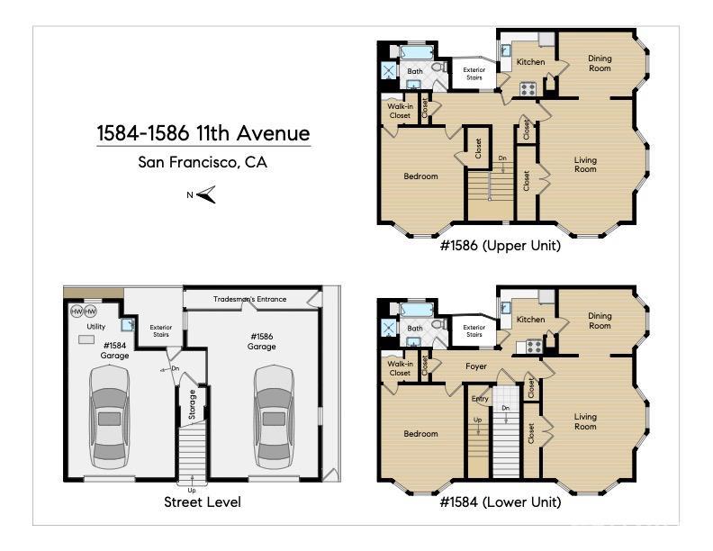 Detail Gallery Image 55 of 55 For 1584 11th Ave, San Francisco,  CA 94122 - – Beds | – Baths