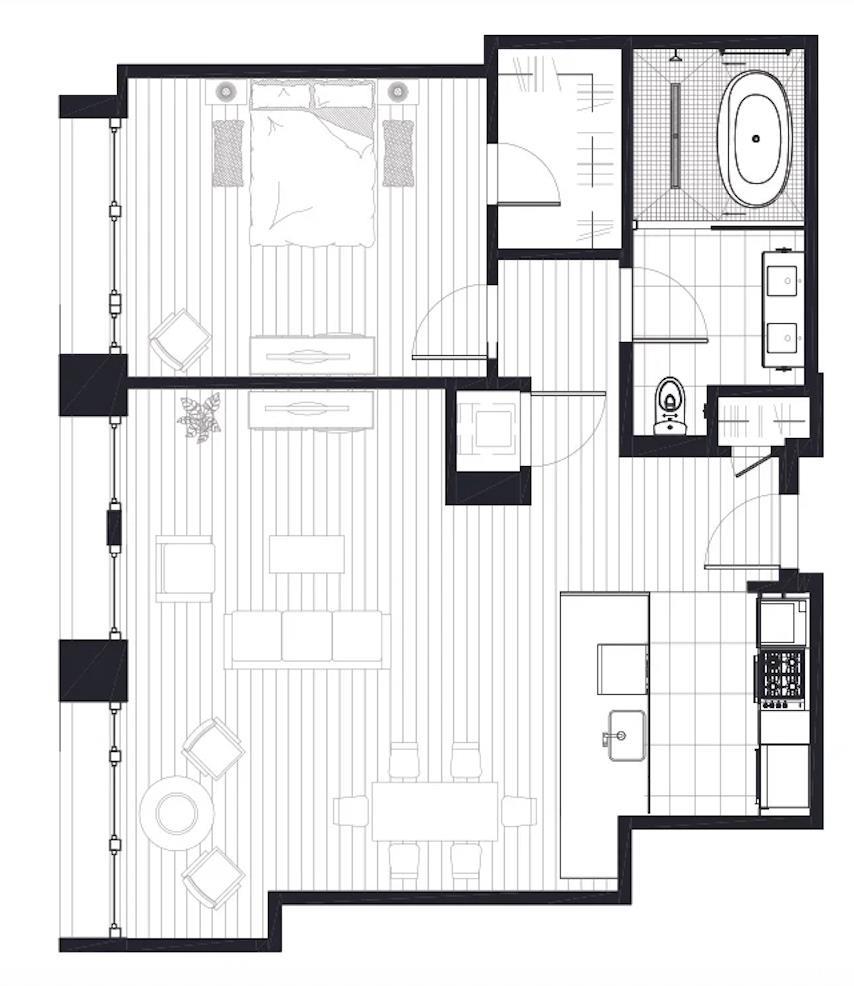 Detail Gallery Image 16 of 16 For 1601 Larkin St #102,  San Francisco,  CA 94109 - 1 Beds | 1 Baths