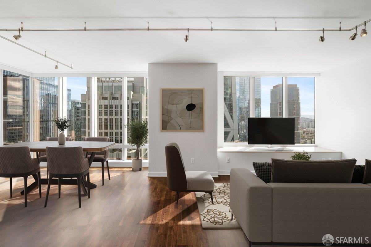 Detail Gallery Image 9 of 54 For 301 Mission St 29d,  San Francisco,  CA 94105 - 2 Beds | 3 Baths