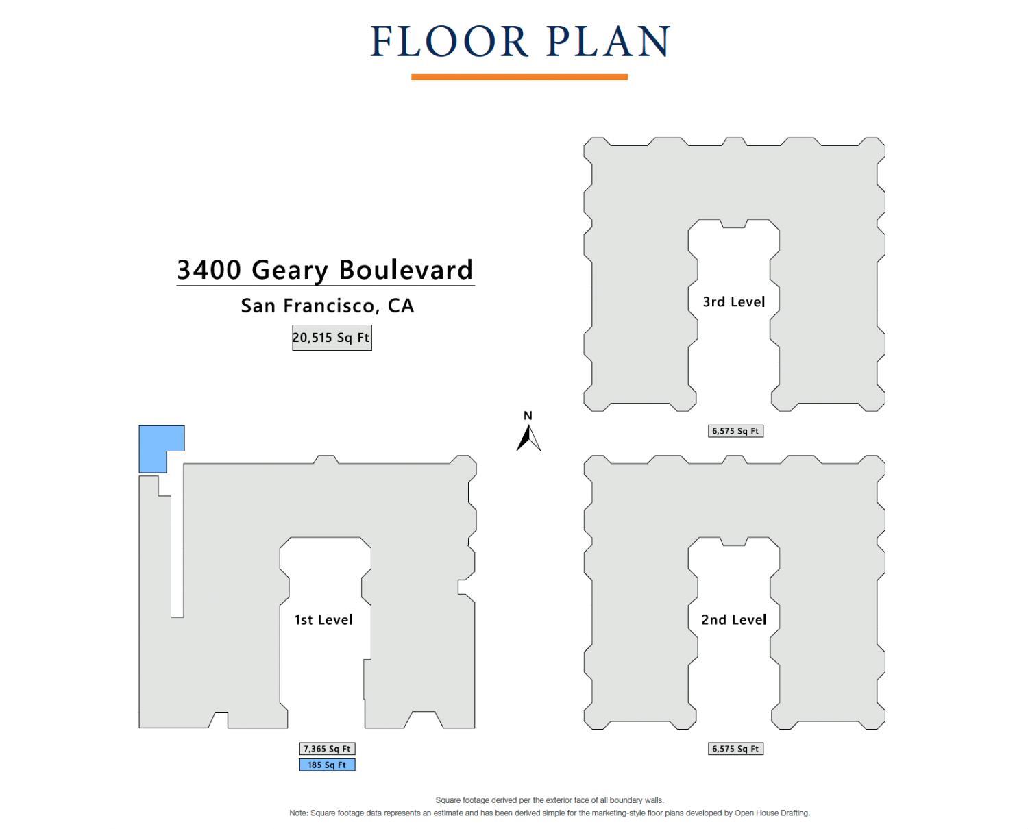 Detail Gallery Image 7 of 7 For 3400 Geary Blvd, San Francisco,  CA 94118 - – Beds | – Baths