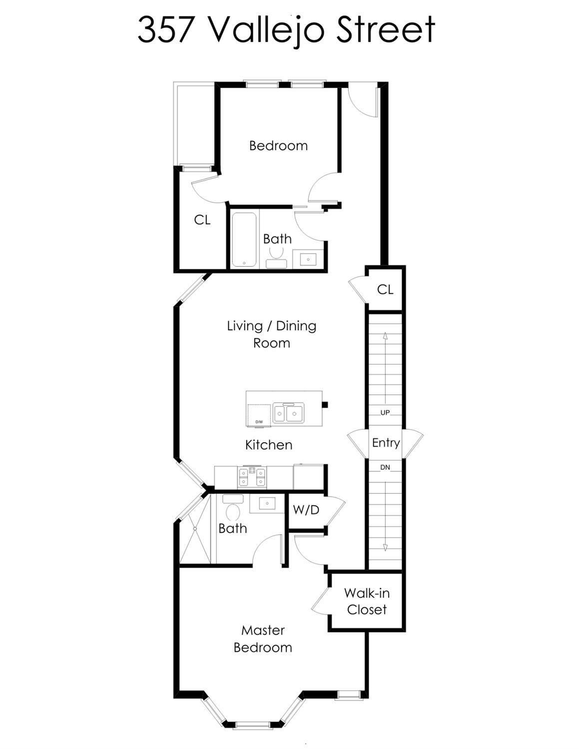 Detail Gallery Image 25 of 25 For 357 Vallejo St, San Francisco,  CA 94133 - 2 Beds | 2 Baths