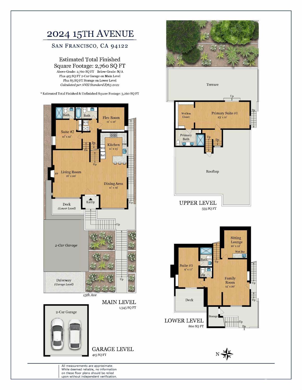 Detail Gallery Image 17 of 99 For 2024 15th Ave, San Francisco,  CA 94116 - 3 Beds | 4/1 Baths