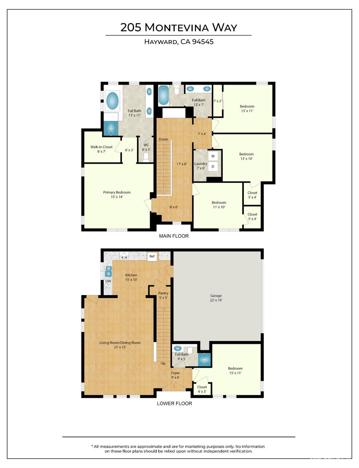 Detail Gallery Image 31 of 38 For 205 Montevina Way, Hayward,  CA 94545 - 5 Beds | 3 Baths