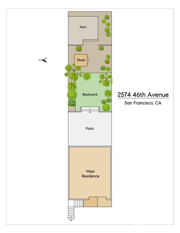 Detail Gallery Image 34 of 34 For 2574 46th Ave, San Francisco,  CA 94116 - 2 Beds | 1 Baths